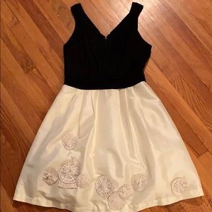 Black and White Dress